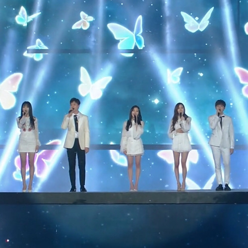 Stream Butterfly Yuju, Sungjae, Jihyo, Rosé, Jaehwan (SBS Gayo Daejun