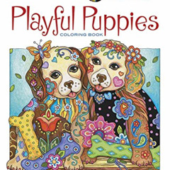 Get PDF 💞 Creative Haven Playful Puppies Coloring Book: Relax & Find Your True Color