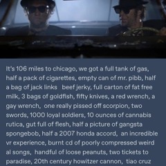 its 106 miles to chicago