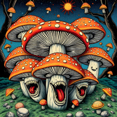 outnumbered by mushrooms