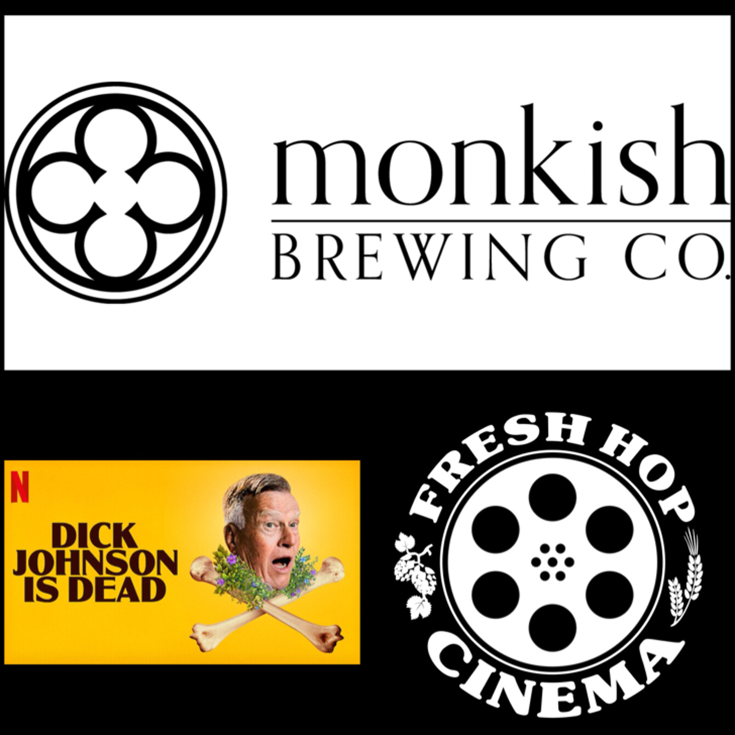 198. "Dick Johnson Is Dead" // Monkish Brewing (Torrance, CA) // "Jiu Jitsu" episode artwork