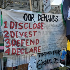 Coverage of the Peoples' University Encampment at McGill Spring 2024