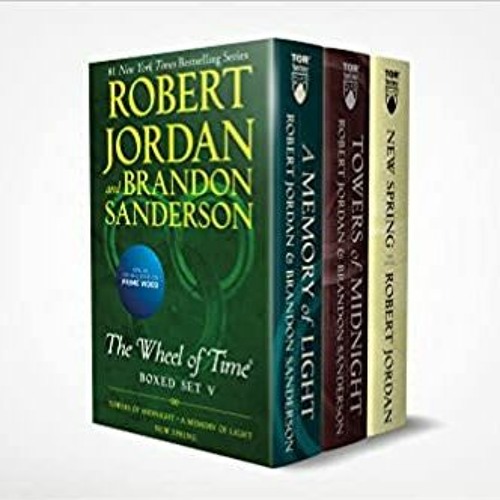 Wheel of Time Premium Boxed Set V: Book 13: Towers of Midnight, Book 14: A Memory of Light, Prequel: