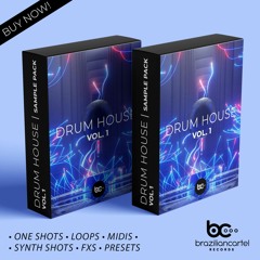 Brazilian Cartel Records Presents DRUM HOUSE Vol 1 (SAMPLE PACK)
