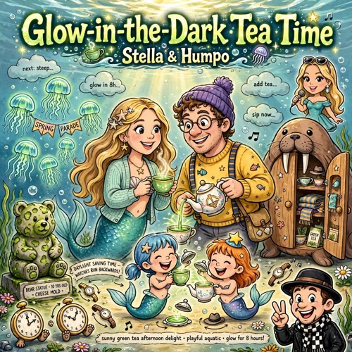 Glow-in-the-Dark Tea Time (Stella & Humpo)