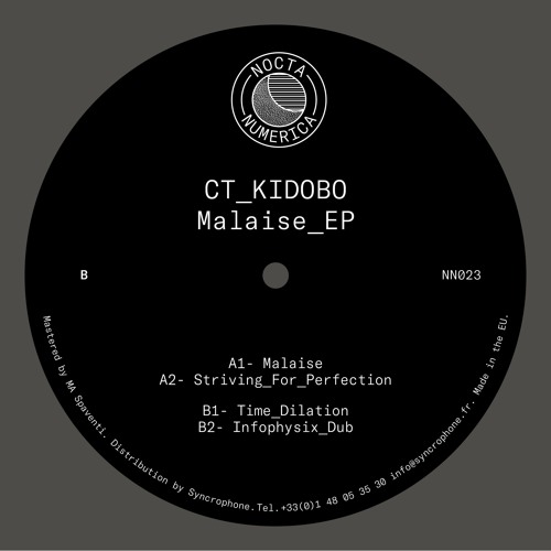 PREMIERE - CT Kidobó - Time Dilation (Nocta Numerica)