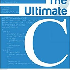Download ⚡️ (PDF) The Ultimate C: Concepts, Programs and Interview Questions Ebooks