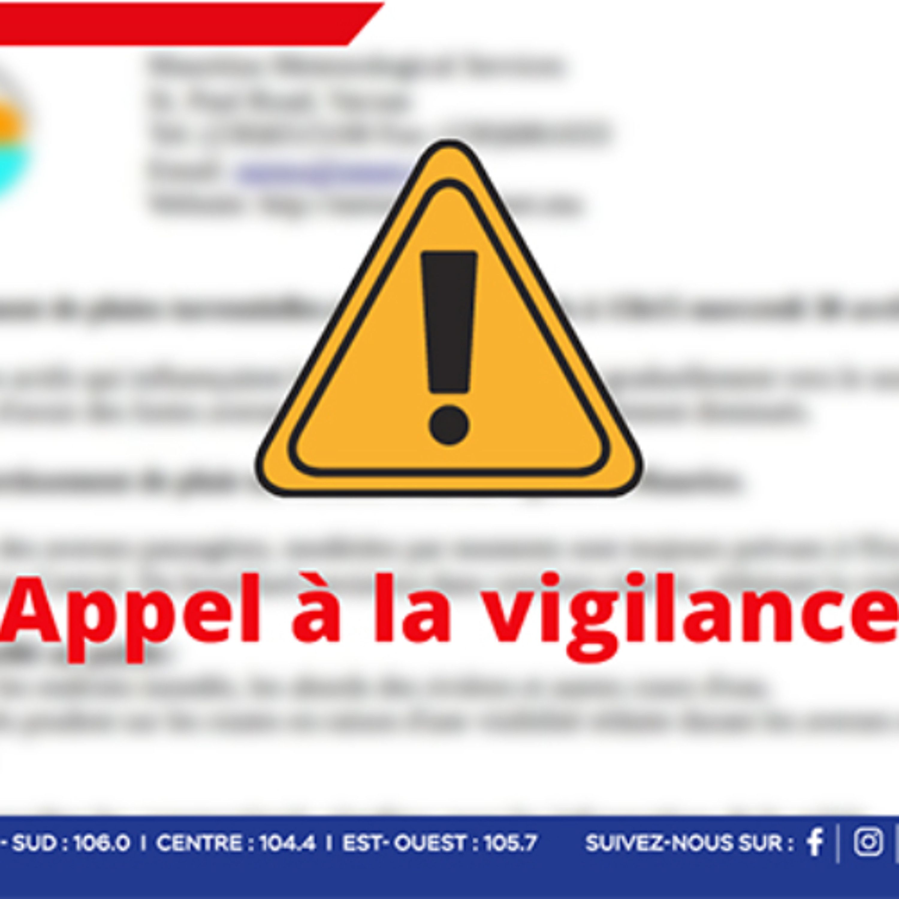 Méteo : la NEOC appelle à la vigilance malgré la levée de l’avis de pluies torrentielles