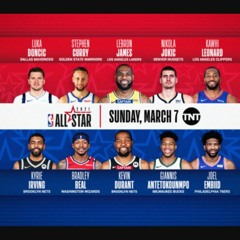 Episode #6, special guest, Feb 8th to 26th, preview of 2021 NBA All-Star game and fan questions.