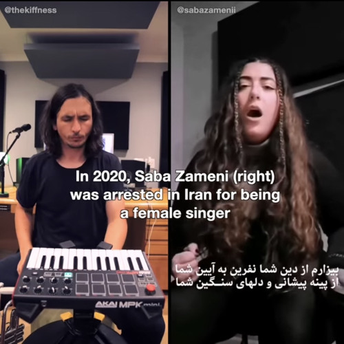 The Kiffness & Saba Zameni - بیزارم از دین شما (Bizaram az dine shoma)