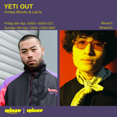 YETI OUT invites Minoto & Larria - 11 April 2021