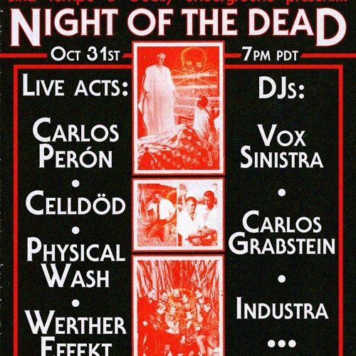Werther Effekt live set for Night of the Dead @ Strict Tempo & Oddity