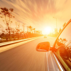 Driving In To The Summer Night