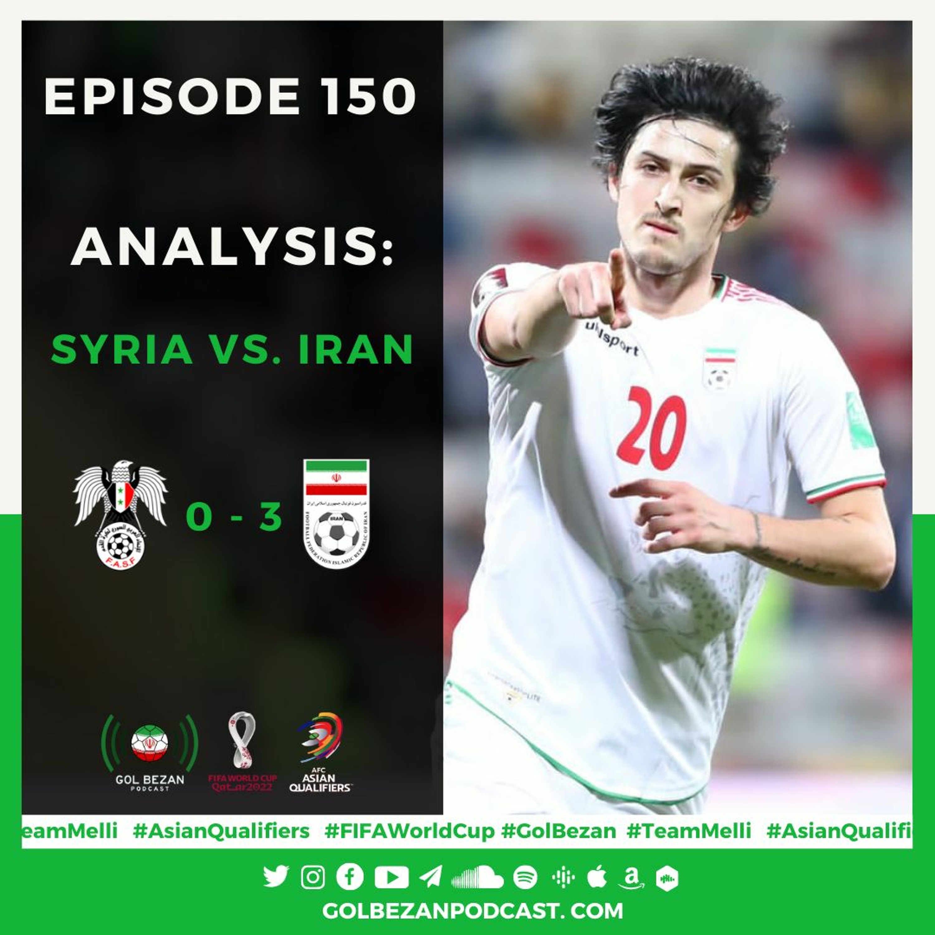 Analysis: Iran 3 - 0 Syria | آنالیز ایران سوریه