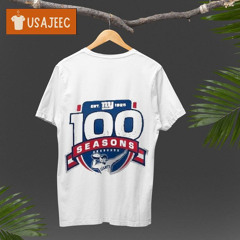 New York Giants 100th Anniversary 1925-2025 Fitted Shirt
