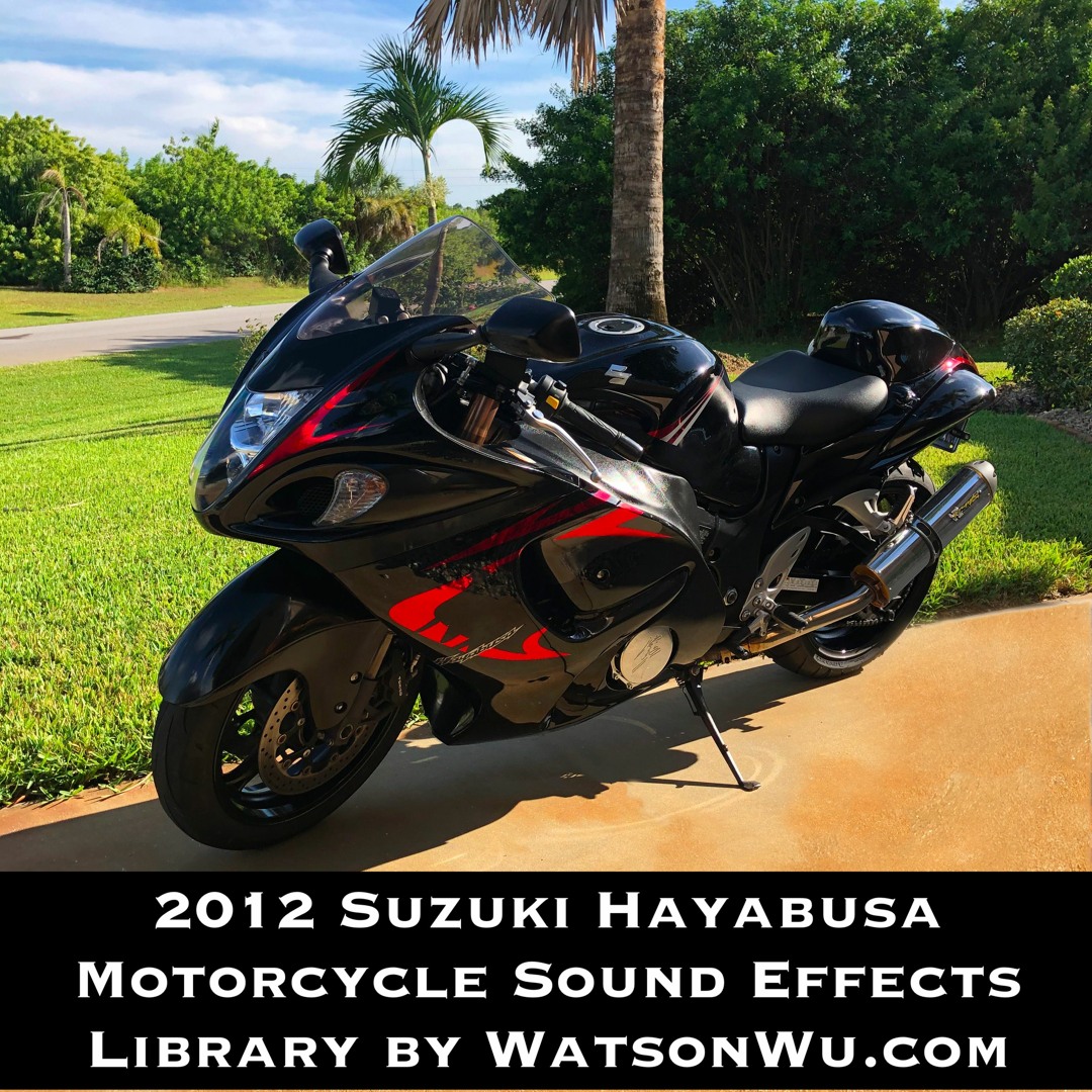 Stream Suzuki Hayabusa motorcycle sound effects library demo by ...