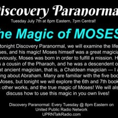 Discovery Paranormal Tonight We Will Examine The Life Of Moses And His Magic Moses Himself