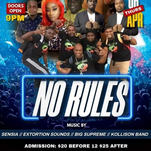 LIVE AT NO RULES (RAW) AT DREAMS NIGHT CLUB