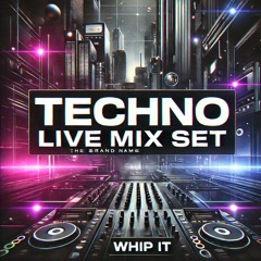 my Techno Live Mix I 🎧 Nov 2024 🚀 126 BPM ❤️ Whip It 018