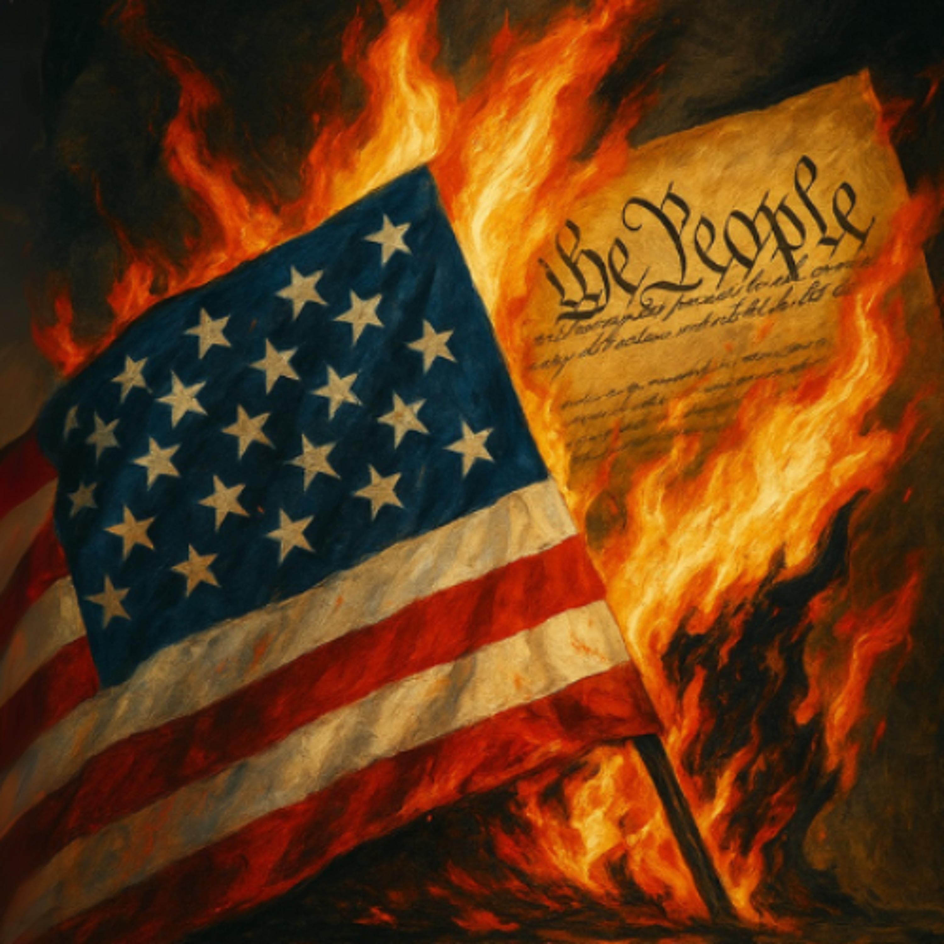 Burning the Flag or Torching the Constitution: Only One Destroys Freedom