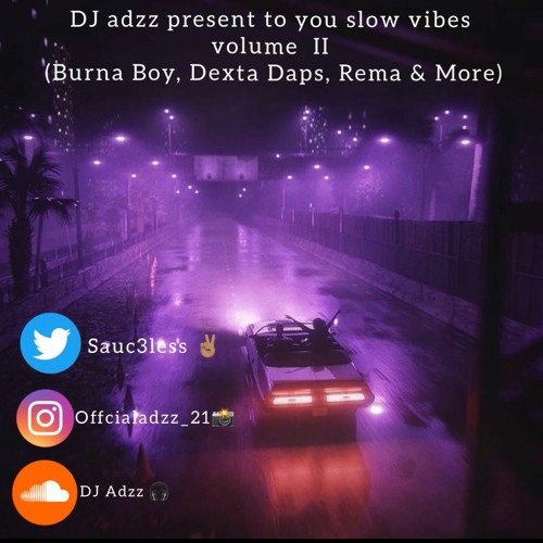 SLOW VIBES VOLUME II WITH DJ ADZZ(BURNA BOY, DEXTA DAPS,REMA & MORE)