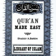[Get] [EBOOK EPUB KINDLE PDF] Quran Made Easy by  Shabbir A. Behlim ✅