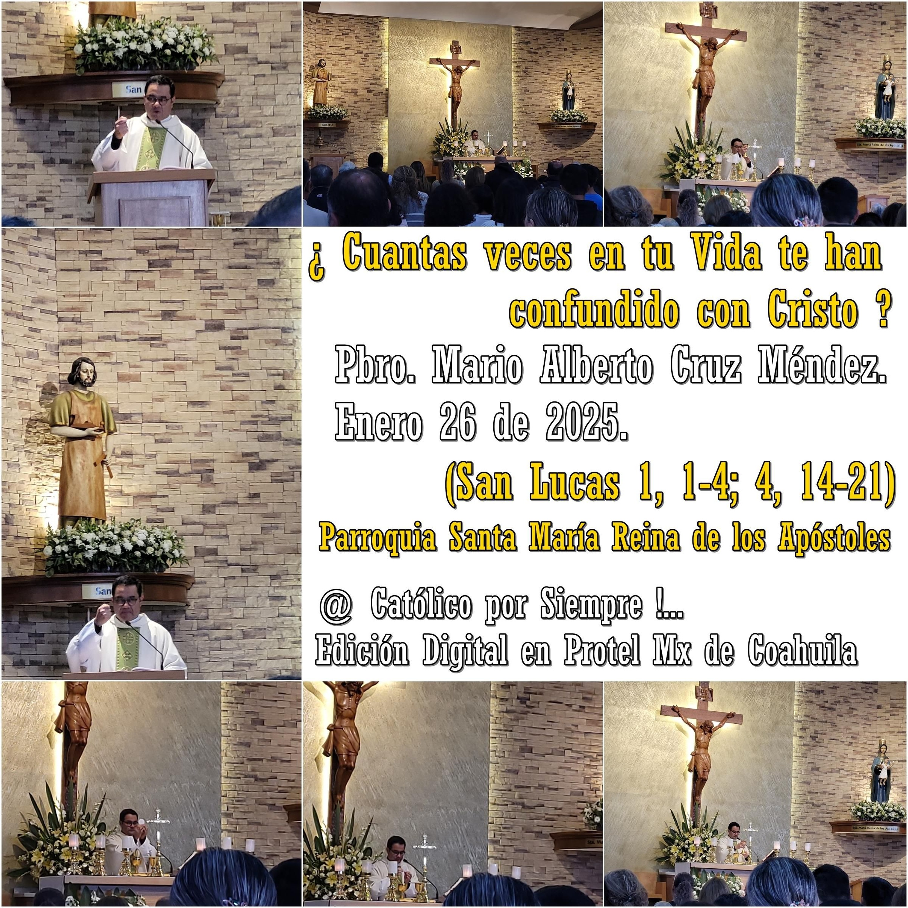 Podcast # 955 - Evangelio y Homilía - 26 Enero, 2025 - Pbro. Mario Cruz - #Católico por Siempre !...