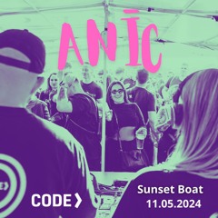 ANĪC @ CODE Sunset Boat 11.05.2024 w. David Gtronic