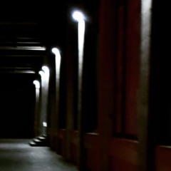 downstairs
