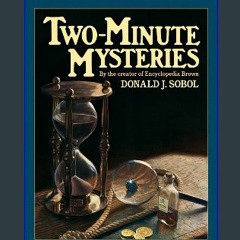 [EBOOK] 📖 Two-Minute Mysteries (Apple Paperbacks) <(READ PDF EBOOK)>