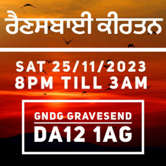11 Bhai Harsimran Singh Lalli Ji - Gravensend Rainsbhai Nov 2023