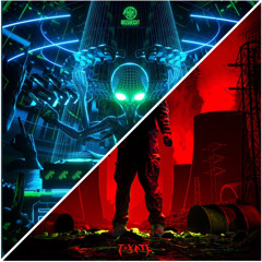 MIDDLE FINGERS x HAZARDOUS (AlienPark x TOXATE) BassFass Double