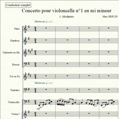Concerto pour violoncelle n°1 en mi mineur_1 - Moderato