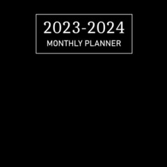 [FREE] KINDLE 💙 2023-2024 Monthly Planner: A Large Minimalist Two Year Planner with