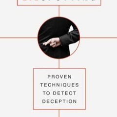TÉLÉCHARGER Liespotting: Proven Techniques to Detect Deception en ligne gratuitement TlV36