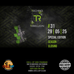 Techno Rebellion #31 DNY & Klangtherapie & Roma Dawkin's & Der Esketalator