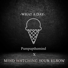 MIND WATCHING YOUR ELBOW X Pumpupthemind - WHAT A DAY
