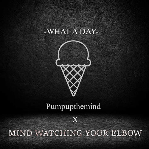 MIND WATCHING YOUR ELBOW X Pumpupthemind - WHAT A DAY