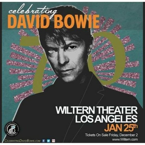 Listen to playlists featuring Celebrating David Bowie Los Angeles
