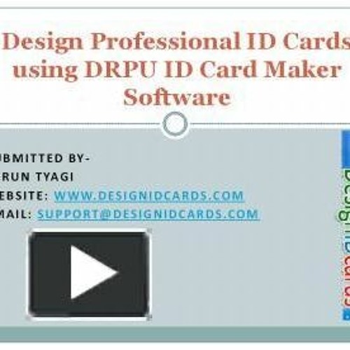 Stream Free Download Drpu Id Card Design Software Full Version from