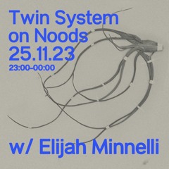 Twin System w Elijah Minnelli // NOODS // 25.11.23