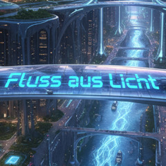 Fluss aus Licht -M-I-L-E- Michael Illgen -MILE - küchenTONstudio