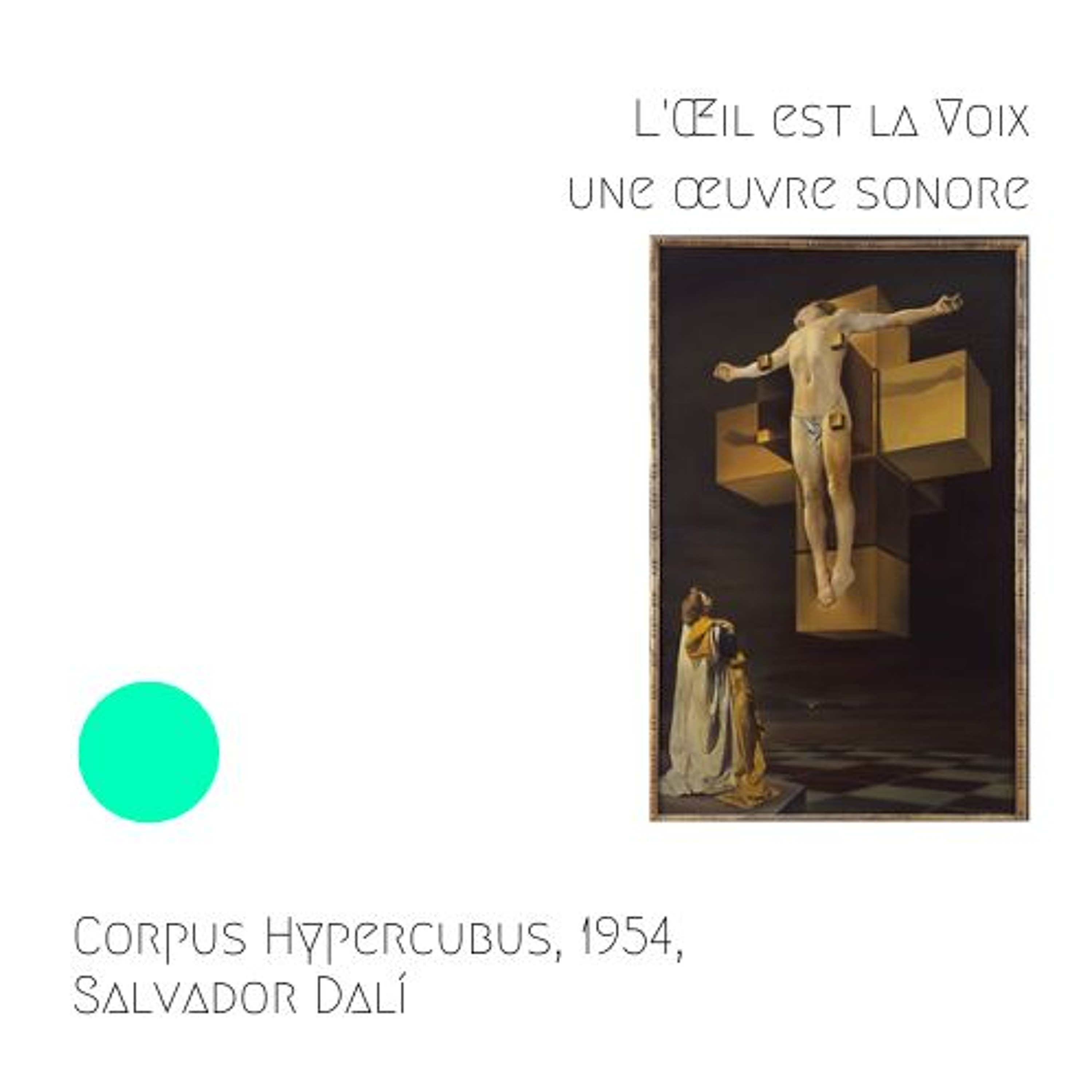 CHANEL - Corpus Hypercubus, 1954, Salvador Dalí