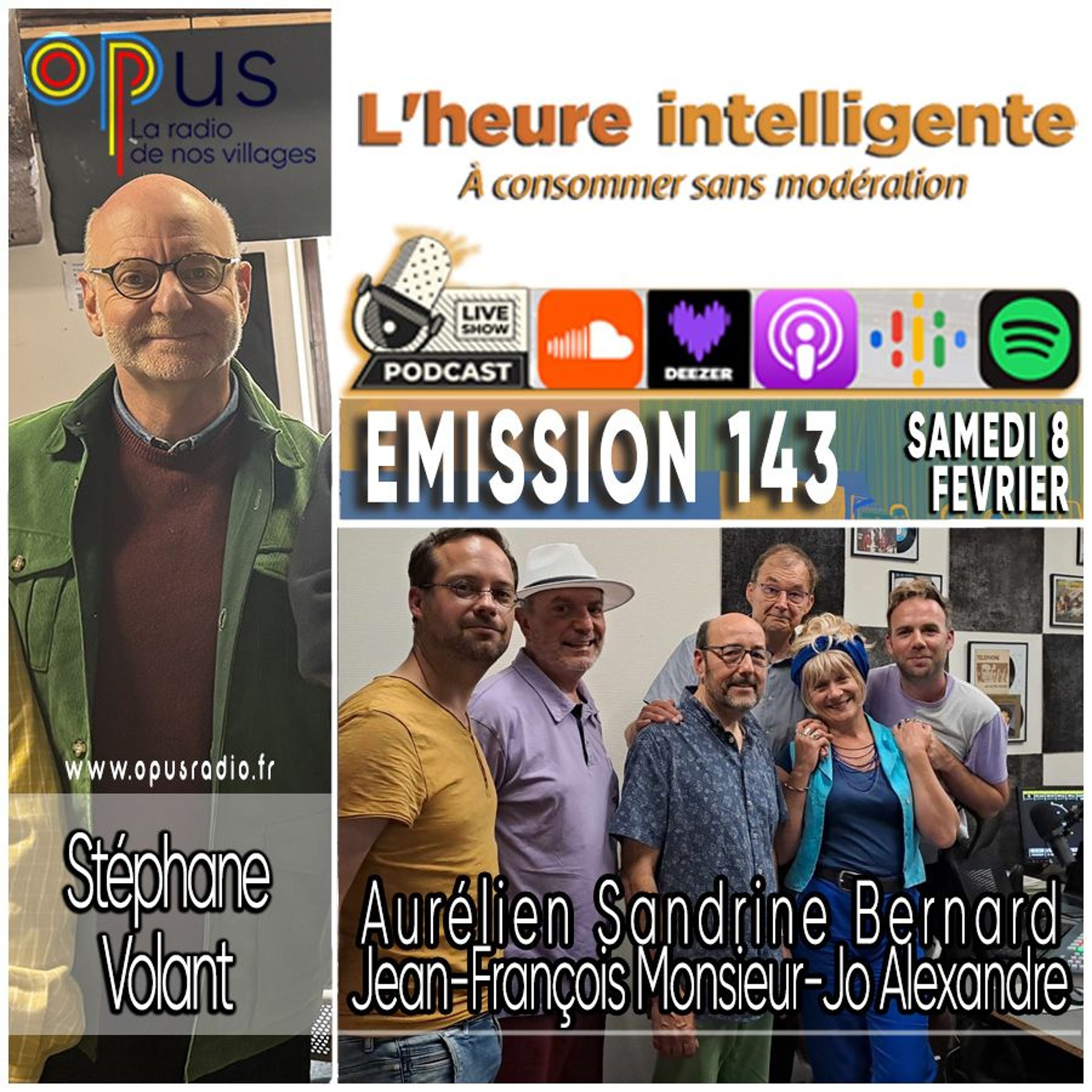 L’heure intelligente EM143 - 8/02/25 : Stéphane Volant, Ass. Pour la Sauv. et le Dév. de la Puisaye