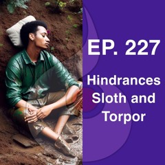 EP. 227: Hindrances – Sloth & Torpor | Dharana Meditation Podcast
