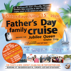 Father's Day Family boat cruise 2024 promo mix
