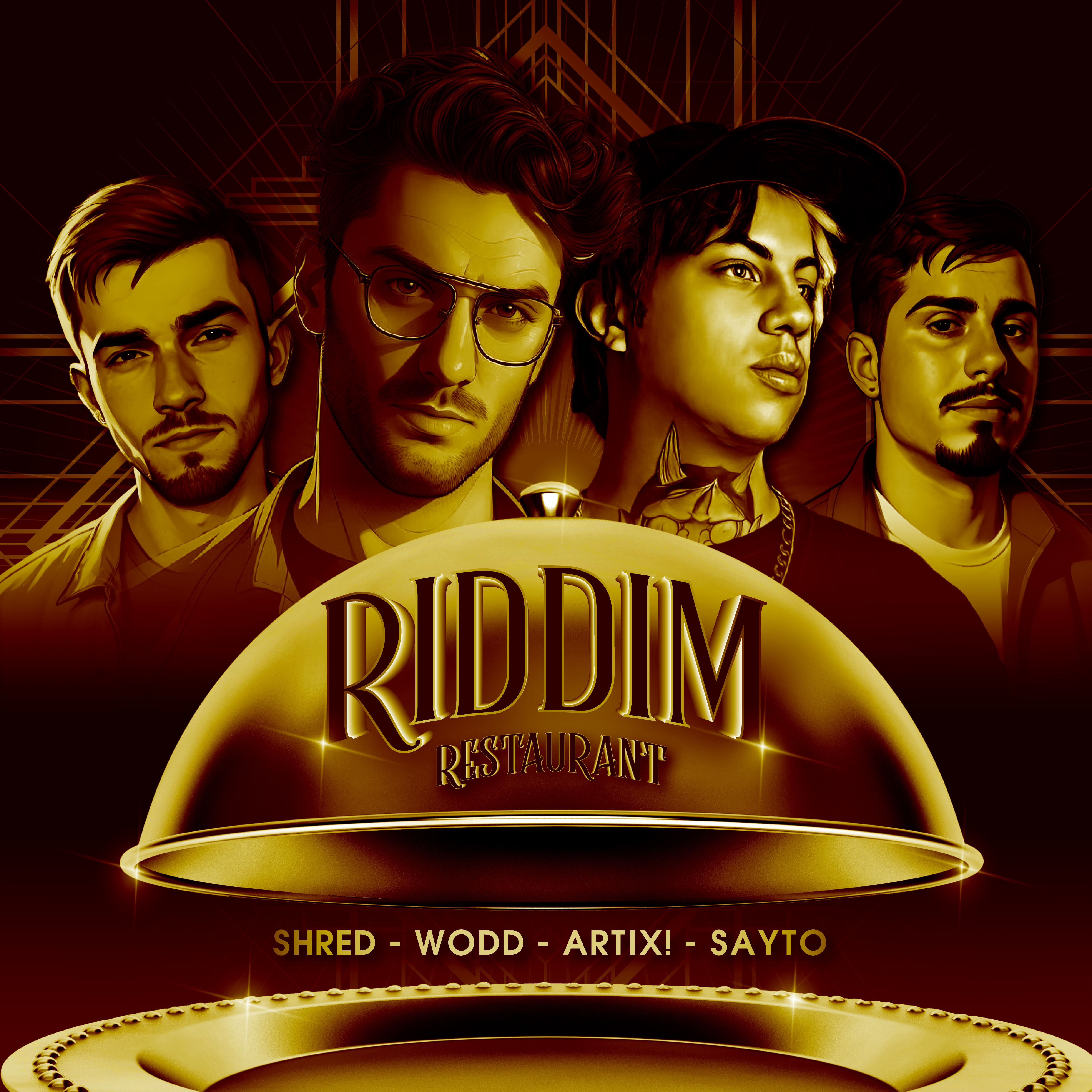 WODD X ARTIX X SAYTO X SHRED – RIDDIM RESTAURANT