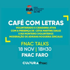 Grande Auditório - 24Nov22 - Café Com Letras - Voluntariado e Cidadania Ativa