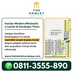 Hub 0811-3555-890, Rumah Modern Minimalis di Surabaya Timur