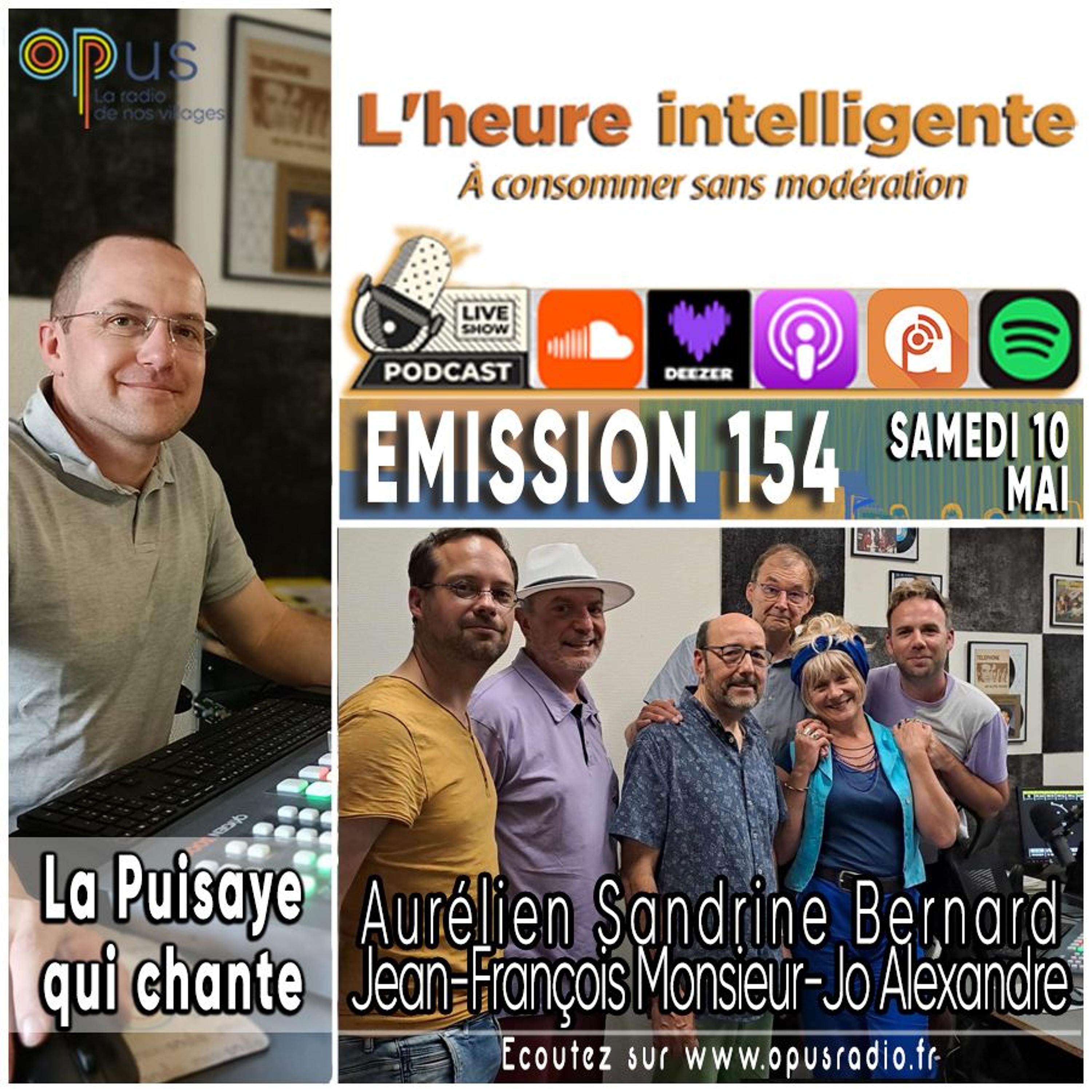 L’heure intelligente EM154 - 10/05/25 : La Puisaye qui chante et le nouveau Pape